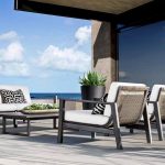 Modernes, einfaches, wasserdichtes Sofa mit dunkelgrauem Metallrahmen, Sitzplatz für 1 Person mit Kissen, 1 Stück, 1-Sitzer Sofa