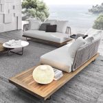 Graues Synthetikfaser-Einzelsitzersofa mit Legierungsrahmen, Liegekomponente, gepolstertem Rücken und Kohlekissen für 1 Person, Liege