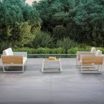 Casual Kreide Sofa, wasserabweisend, Metall, für 3 Personen mit Kissen, 1 Stück, 3-Sitzer Sofa