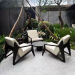 Einfaches schieferblaues Sofa für 1 Person, wasserdicht, 1 Teil mit Kissen, Aluminium
