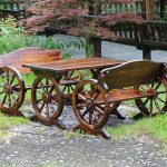 Modern Cocoa Fungus-resistentes Holz-Patio-Picknicktisch-Set mit Bank, 3-teiliges Set, Tisch & 2 Bänke, 47"L x 26"B x 27"H
