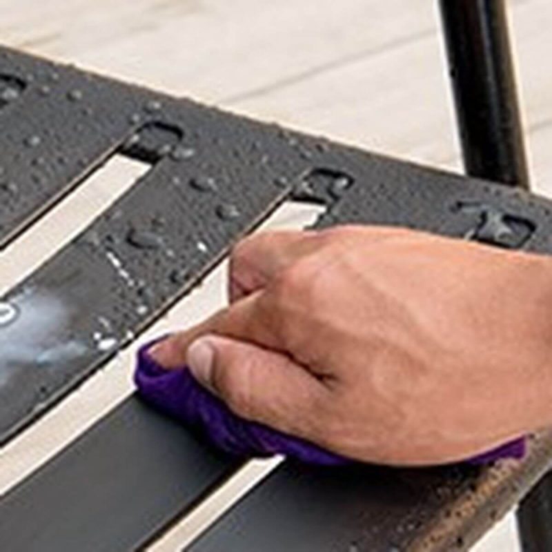 Outdoor Bar-Höhe Esszimmerset mit Gurtlehne, feuerfester runder Vitreous-Tisch, 3-teiliges Set mit Stuhl, 31.5"L x 31.5"B x 28.3"H, Schreibtisch mit 2 Stühlen