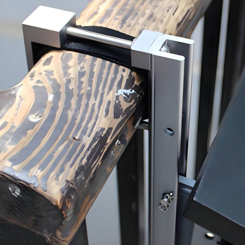 Einfarbiger moderner Aluminium-Falt-Tisch rechteckig kratzfest für den Außenbereich - Nur Tisch 31"L x 16"B x 4"H Weiß