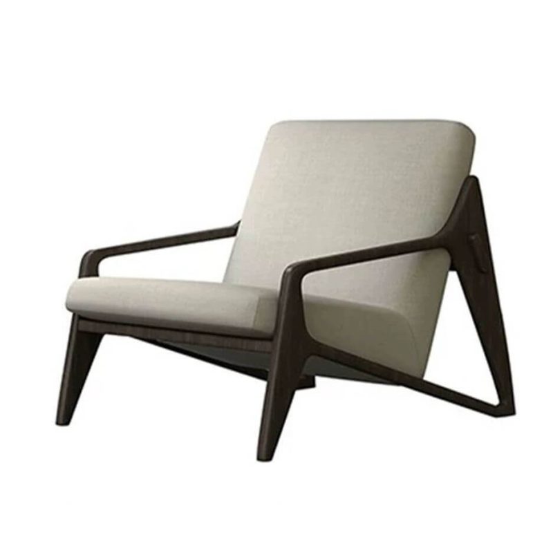 Dunkelbraunes Wasserabweisendes Legierung Sofa für 1 - Trendiger Stil mit Kissen - 1 Stück