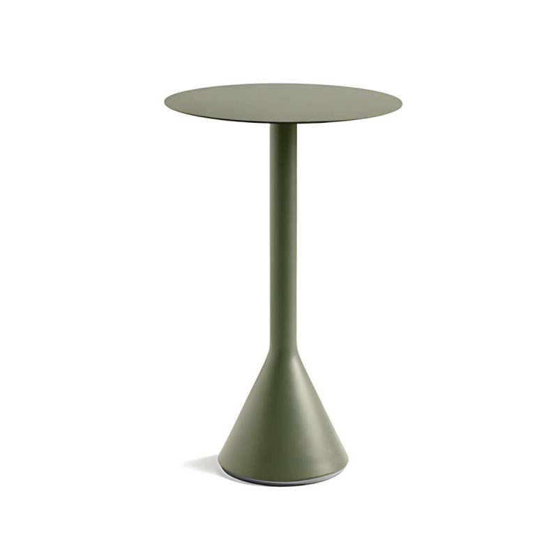 Moderner Eisen-Patio-Tisch Outdoor UV-beständiger Patio-Tisch in Grün - Nur Tisch 23,6"L x 23,6"B x 41,3"H