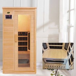 1-2 Personen Schwitzdampfer Haushalt Massivholz Saunaraum Familie - 1 Person Massivholz Hocker