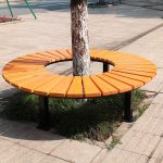 Casual Unfinished Color Engineered Wood Baumbank, feuchtigkeitsbeständig, 59"L x 30"B x 17"H