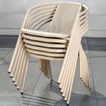 Elfenbeinfarbenes rundes Stahl-Outdoor-Esstischset, wetterfestes 5-teiliges Set mit Stuhl, einfacher Stil, 31,5"L x 31,5"B x 28,3"H, Tisch & 4 Stühle
