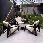 Fleckresistente Kohlefaser-Legierung Sofa für 1 Person mit trendigem Stil und Kissen - 1 Stück, 1-Sitzer Sofa