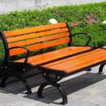 Modish Picknickbank in Kakao mit Ingenieurholz, 47"L x 15"B x 15"H