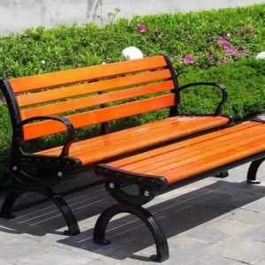 Modish Picknickbank in Kakao mit Ingenieurholz, 47"L x 15"B x 15"H