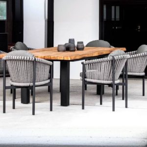 Moderner wasserfester Metallsofa für 1 Person mit schwarzem Rahmen, Kissen und 1 Stück, 1-Sitzer Sofa