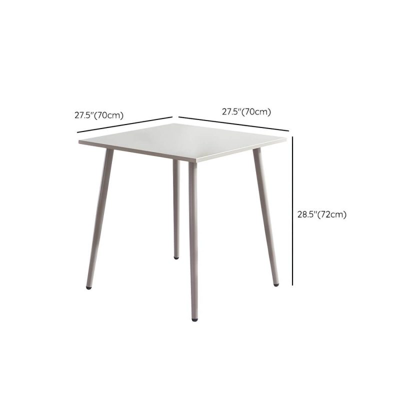 Dimension of Modern Style Patio Table Outdoor Water Resistant Patio Table - Table Only 27.6"L x 27.6"W x 28.3"H