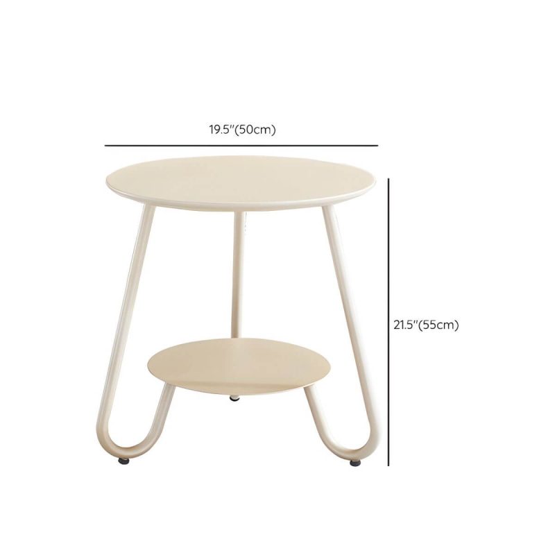 Dimension of Modern Style Patio Table Outdoor Water Resistant Patio Table - Table Only 20"L x 20"W x 22"H