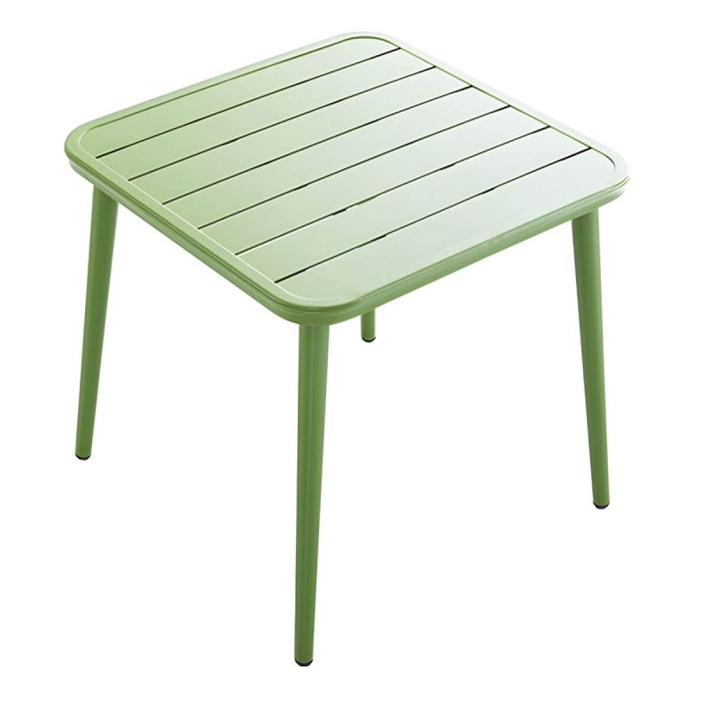 Moderner Stil Patio Tisch Outdoor Wasserbeständiger Patio Tisch - Nur Tisch 30"L x 30"B x 29"H