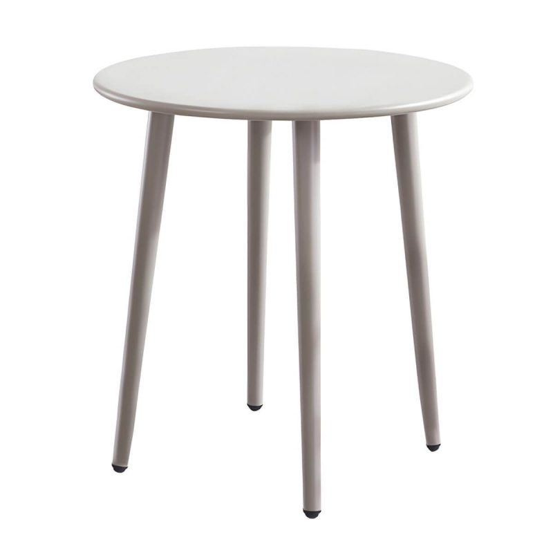 Moderner Stil Patio Tisch Outdoor Wasserbeständiger Patio Tisch - Nur Tisch 27.6"L x 27.6"B x 28.5"H