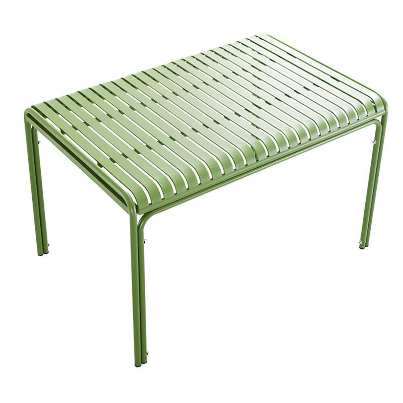 Moderner Stil Patio Tisch Outdoor Wasserbeständiger Patio Tisch - Nur Tisch 59.1"L x 31.5"B x 29.9"H