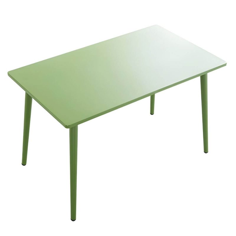 Moderner Stil Patio Tisch Outdoor Wasserbeständiger Patio Tisch - Nur Tisch 47.2"L x 27.6"B x 28.7"H