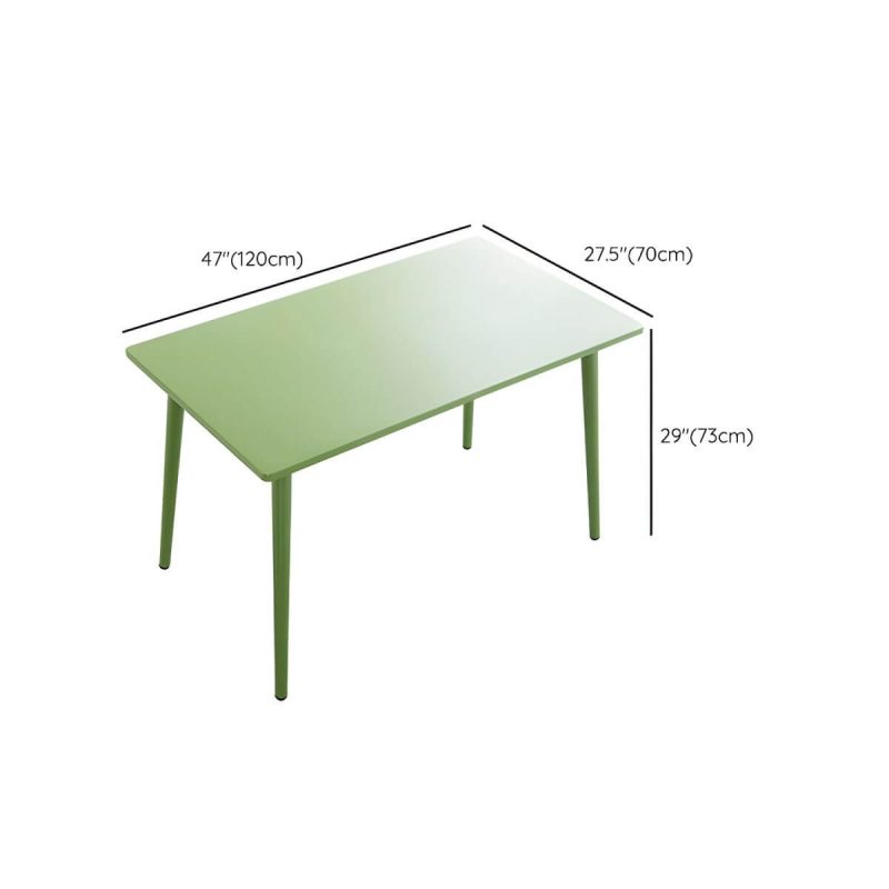 Dimension of Modern Style Patio Table Outdoor Water Resistant Patio Table - Table Only 47.2"L x 27.6"W x 28.7"H