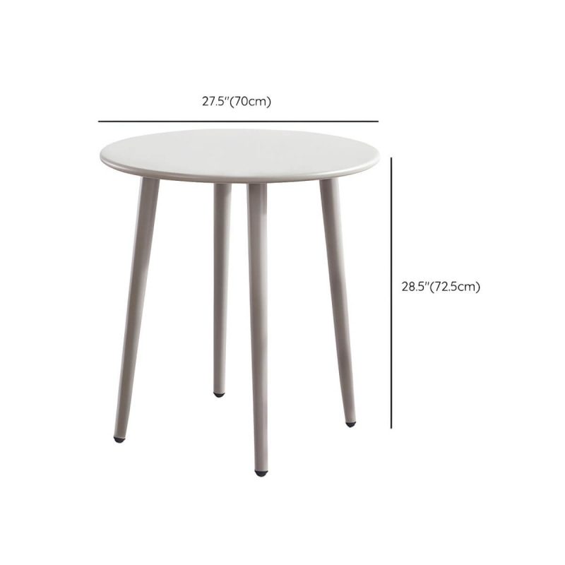 Dimension of Modern Style Patio Table Outdoor Water Resistant Patio Table - Table Only 27.6"L x 27.6"W x 28.5"H