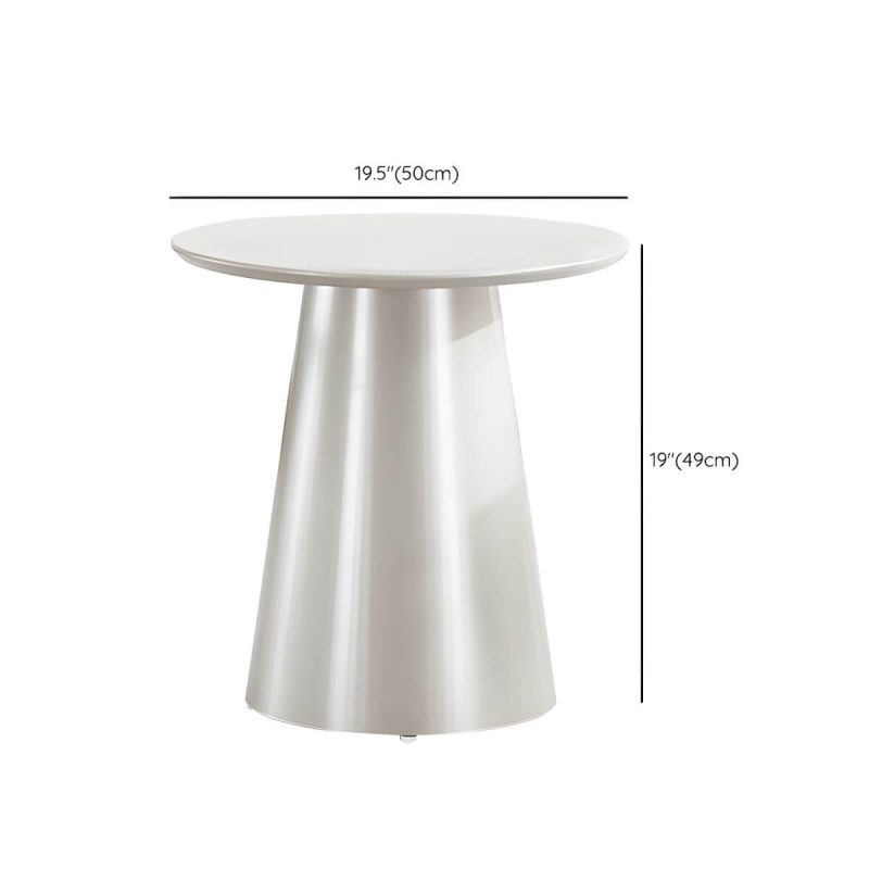 Dimension of Modern Style Patio Table Outdoor Water Resistant Patio Table - Table Only 20"L x 20"W x 19"H