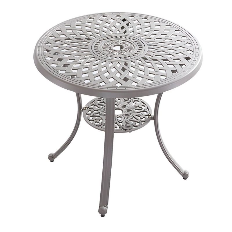 Moderner Stil Patio Tisch Outdoor Wasserbeständiger Patio Tisch - Nur Tisch 31"L x 31"B x 28"H