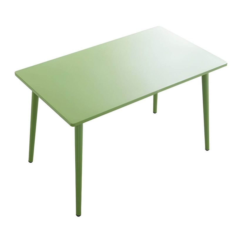 Moderner Stil Patio Tisch Outdoor Wasserbeständiger Patio Tisch - Nur Tisch 59.1"L x 31.5"B x 28.7"H