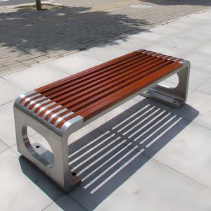 Modish Kakaoholz Picknickbank, Hydrophob, Braun, 79"L x 20"B x 18"H