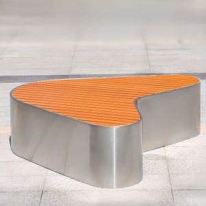 Einfache tintenfarbene regenfeste Picknickbank aus recyceltem Holz, 71"L x 28"B x 17"H, Kaffee