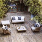 Loveseat mit abnehmbarem Kissenbezug, Schaumstoffpolsterung in schwarzem Rahmen, Kissen für 2 Personen inklusive, UV-beständig, trendiger Stil, Loveseat