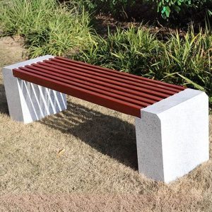 Art Deco Holz Auburn Patio Bank, 71"L x 15"B x 16"H